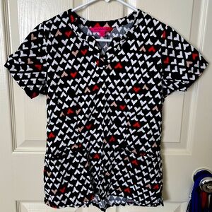 BEYOND SCRUBS Nursing Scrub Top